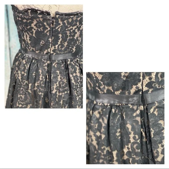 ROBERT RODRIGUEZ Target EUC Black Lace Cocktail Dress - Picture 8 of 16